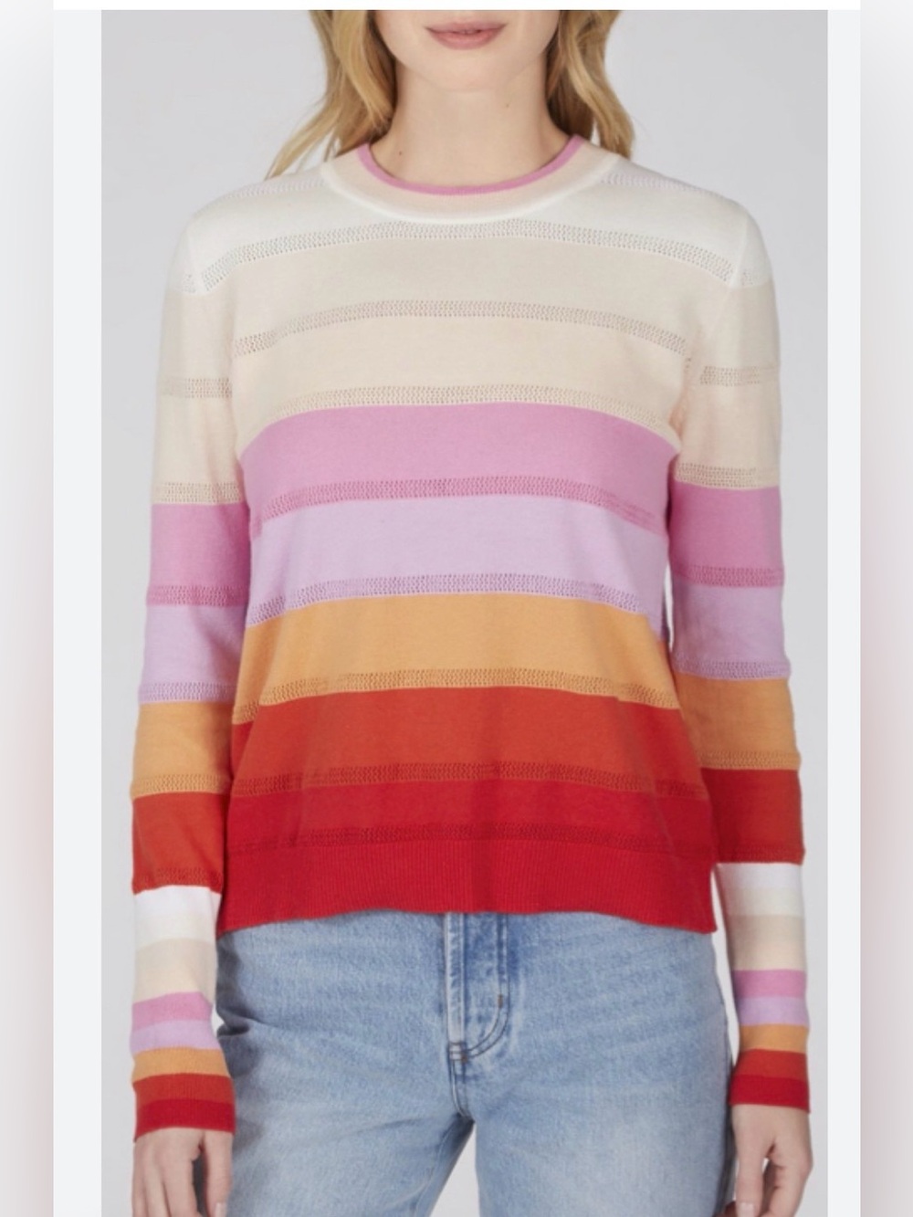 Revolve x 525 America Dorinda Medley's Striped Sweater